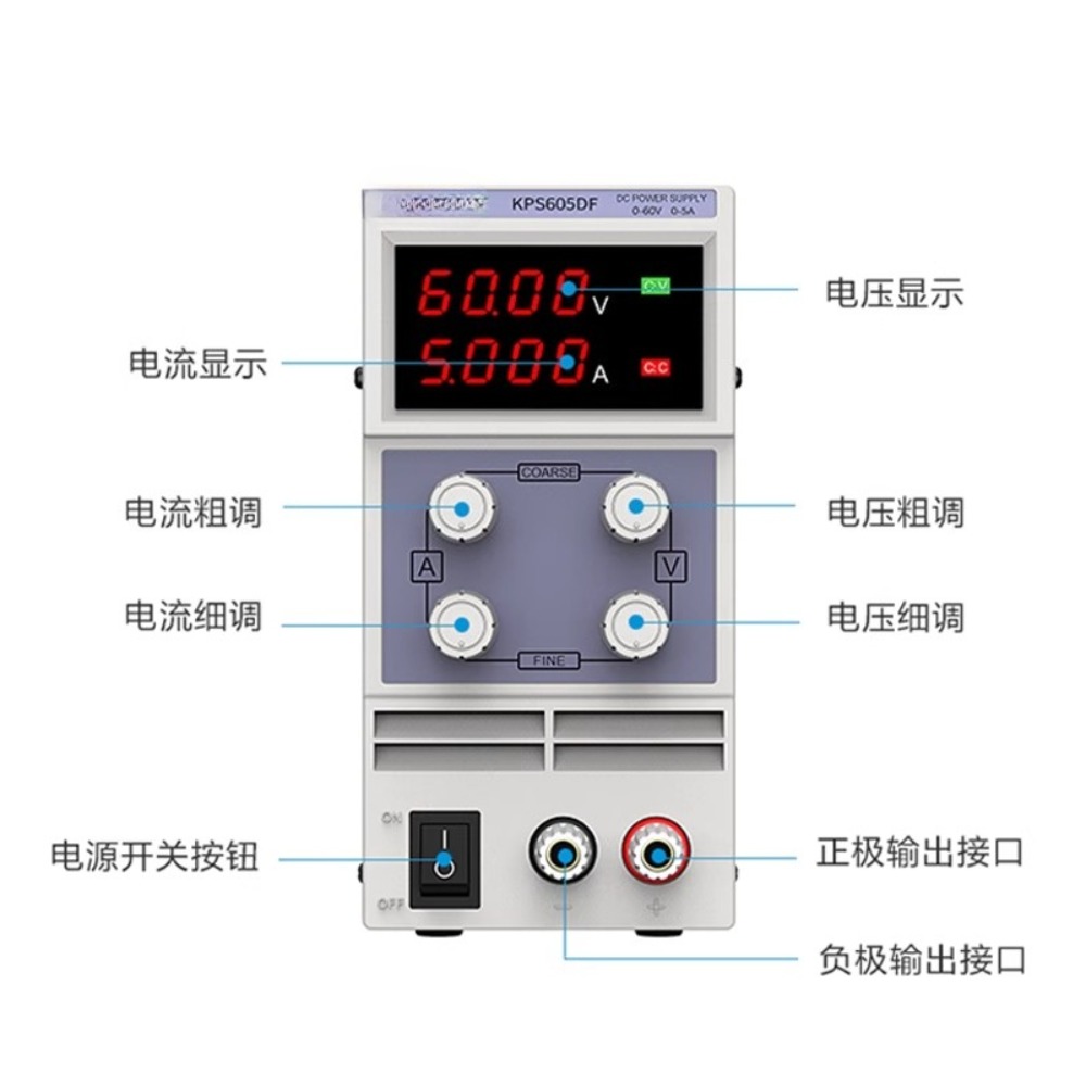 High Precision Dc Power Supply 30V 10A - Wanptek Solid Test KPS3010D/KPS3010DF DC-geregeltes Netzteil,