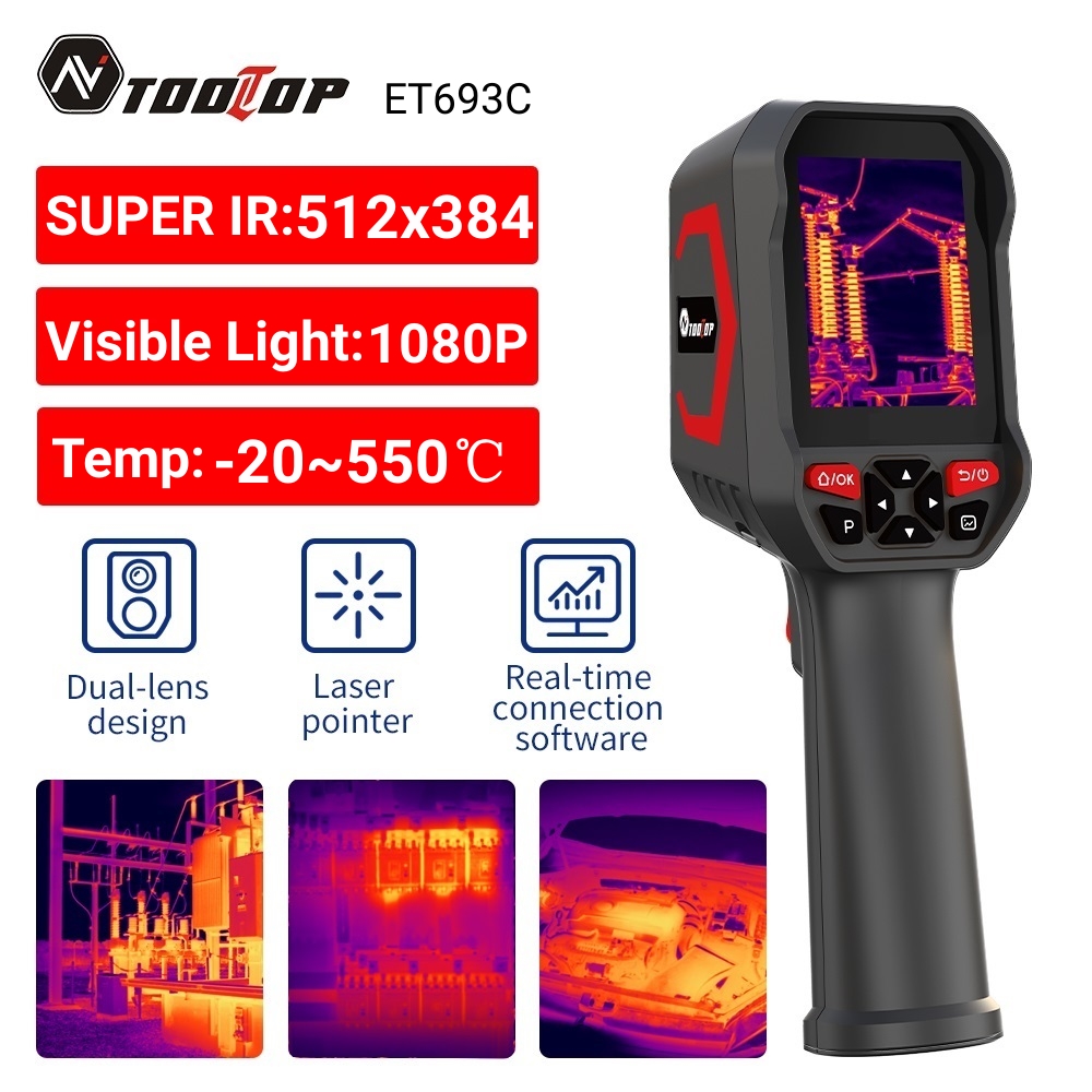 Thermal Imaging Camera Pcb Repair - TOOLTOP ET693C Super IR 512x384 Wärmebildkamera