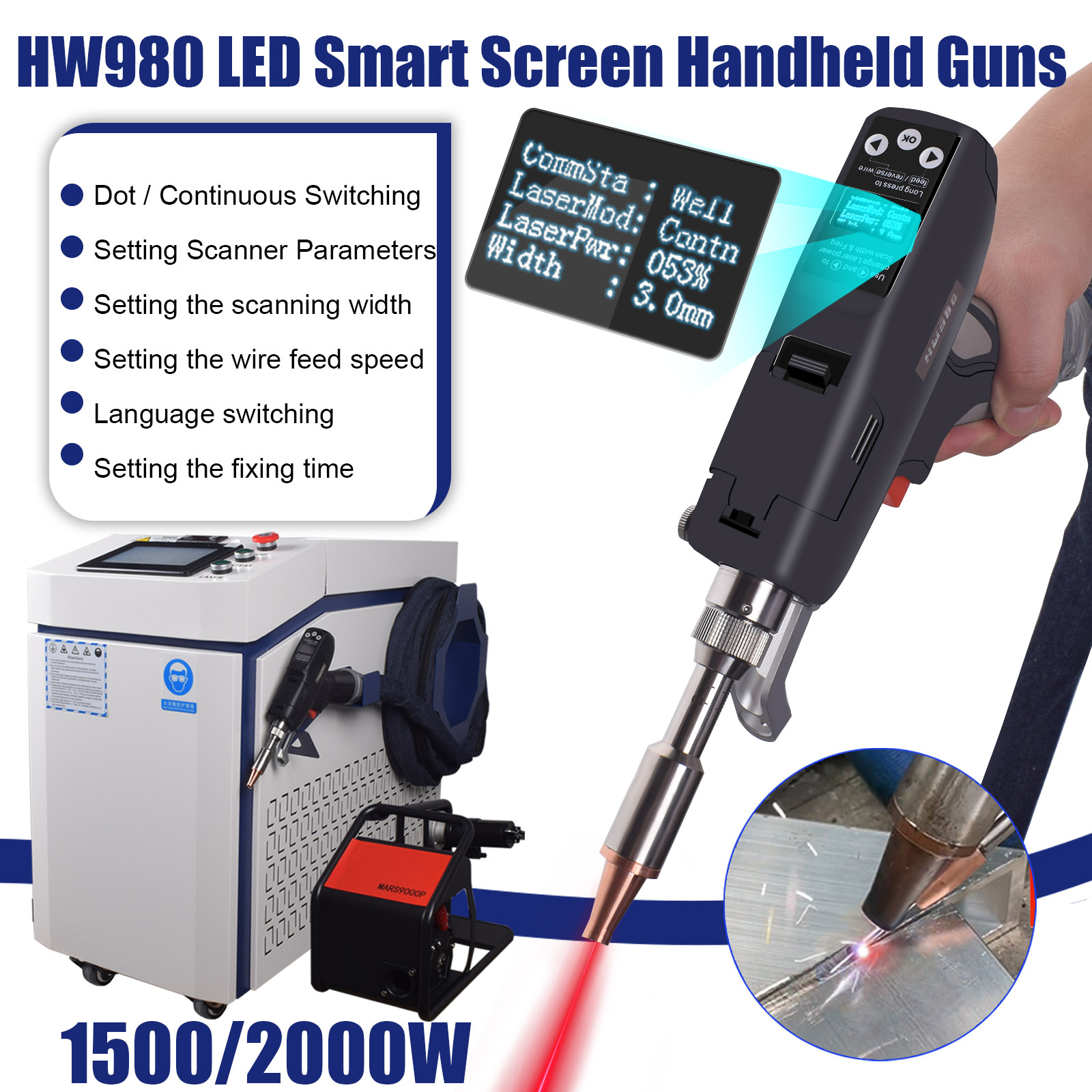 Raycus 3000W Handgeführter 4-i – Laser Soldering Machine Handheld Bewertung und Preis